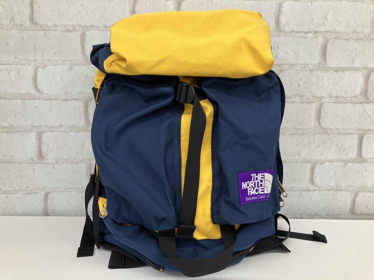 THE NORTH FACE PURPLE LABEL ザ・ノース・フェイス パープルレーベル リュック クライミングバックパック イエロー×ネイビー