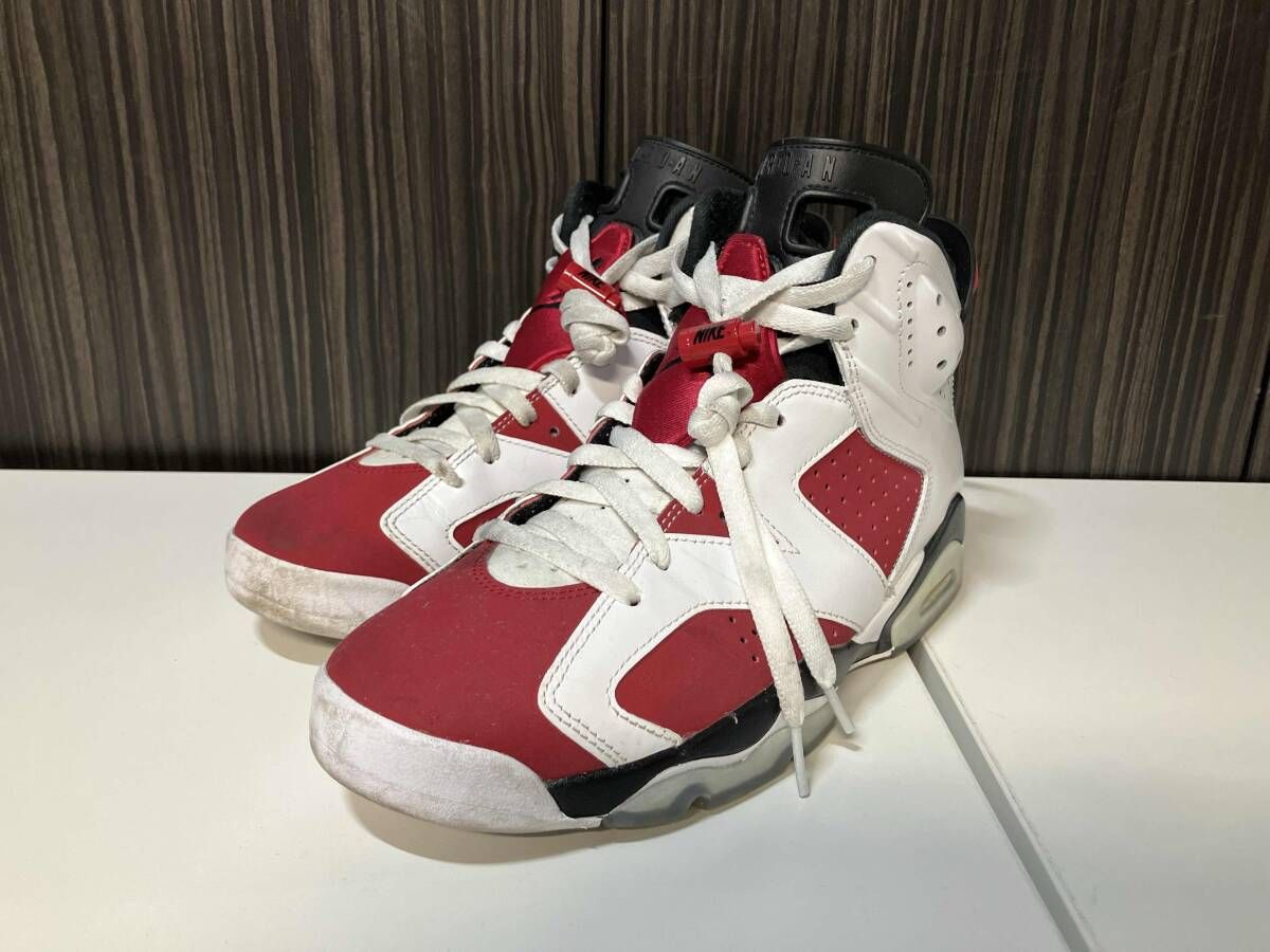 NIKE/スニーカー/AIR JORDAN 6 RETROCARMINE CT8529-106 26cm