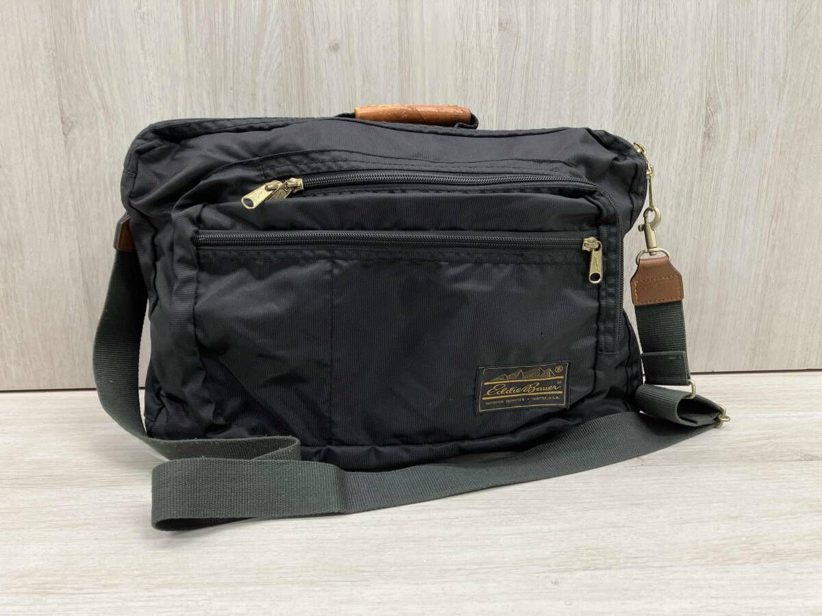 90s 00s Eddie Bauer 2WAY ショルダーバッグ 黒タグ Eddie bauer ショルダーバッグ 後期黒タグ エディス期 90s 2Way