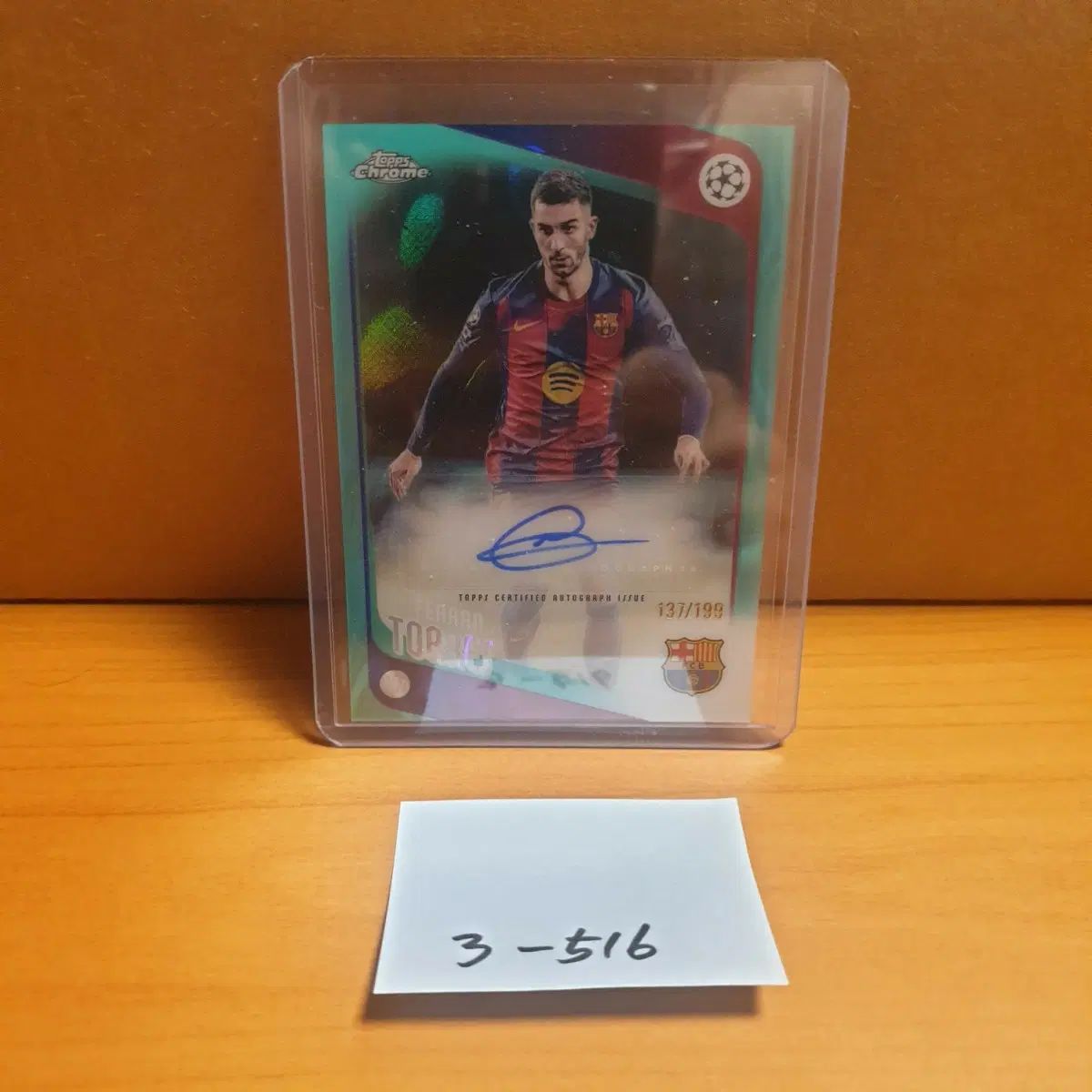 TOPPS トップス クロム フェラン・トーレス サッカーカード