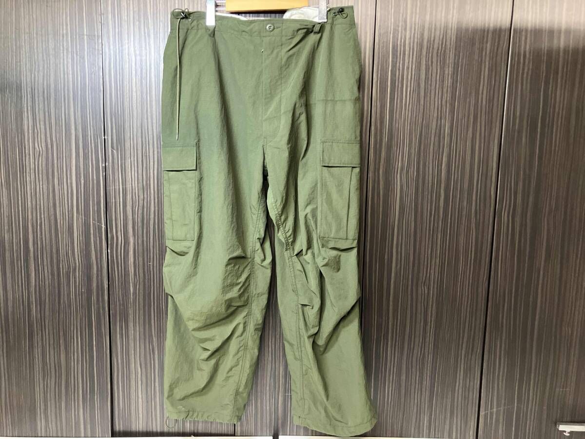 SEDAN セダンオールパーパス FW23 Big Cargo Pants SD23F-PT01 カーキ ナイロン XLサイズ 7,330円