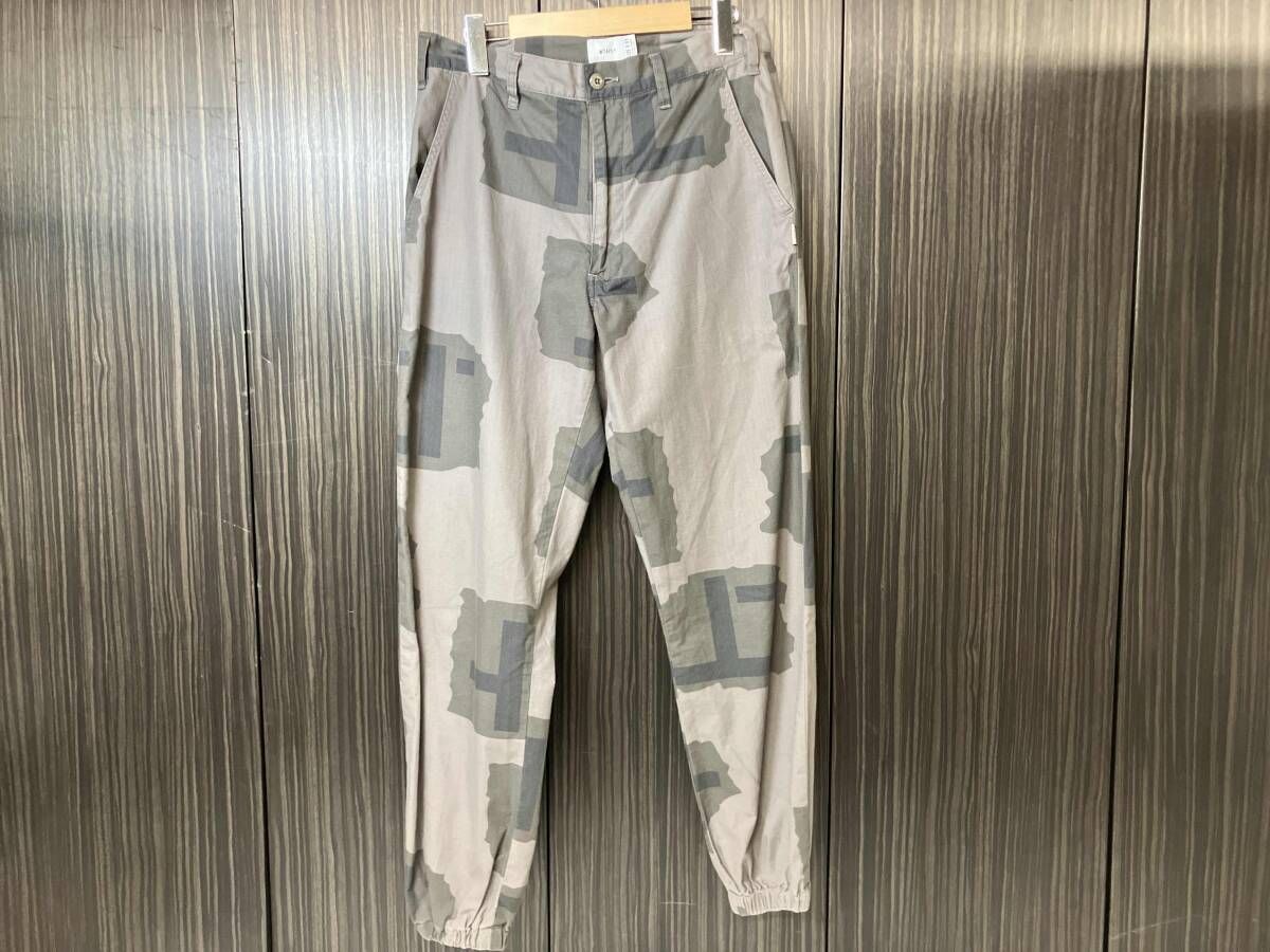 WTAPS 182WVTD-PTM07 TROUSERS COTTON RIPSTOP ダブルタップス ジョガーパンツ 迷彩 カモ サイズ01 7,616円