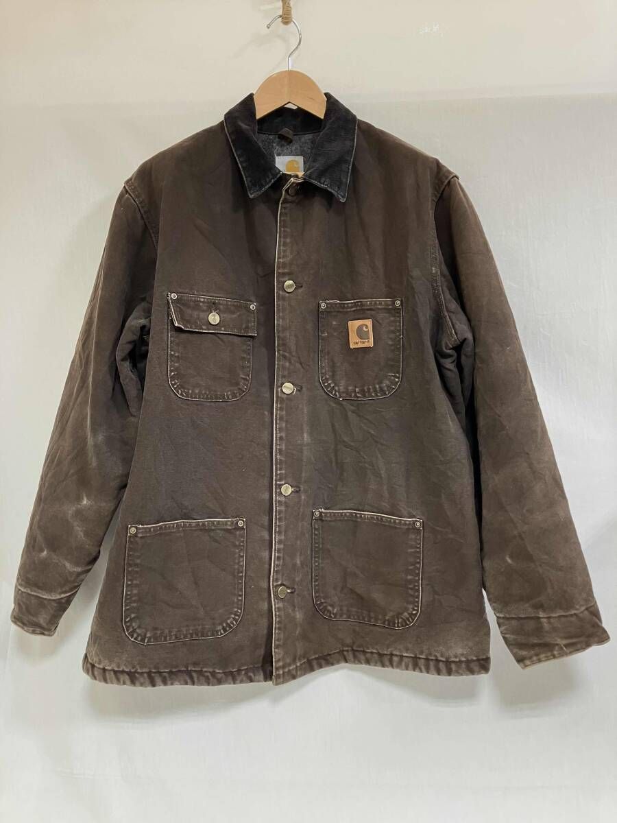 Carhartt チョアコート C02 DKB ブラウン サイズL