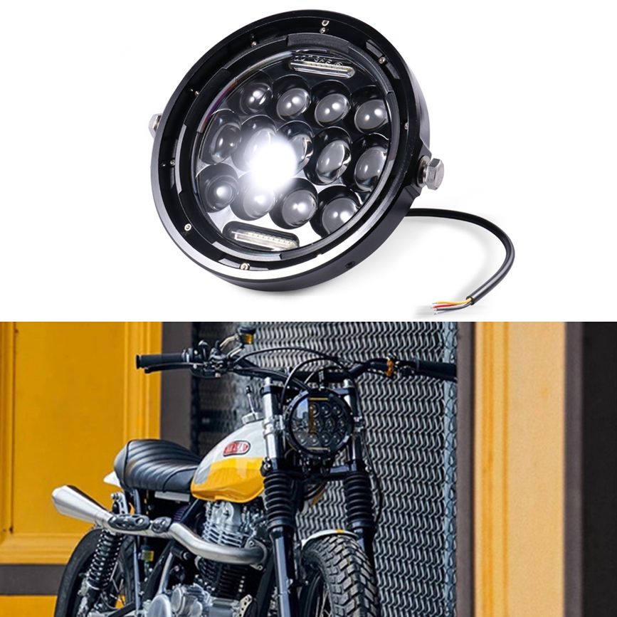 ホンダホーネット900/883スポーツスター用 7インチLEDヘッドライト レトロバイク用