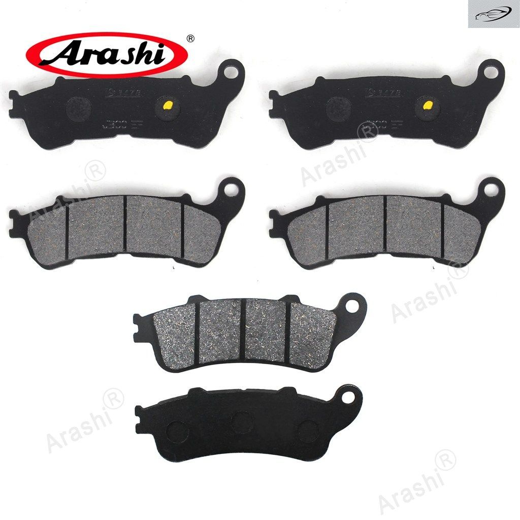 ARASHI製 フロント/リアブレーキパッド ホンダ ST 1300 PAN EUROPEAN ABS 2008 - 13 ディスクパッド ST1300 NON ABS 2008-2009