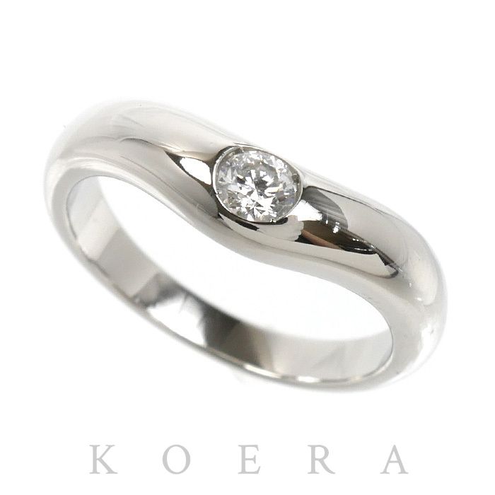 BVLGARI ブルガリ Pt950プラチナ コロナ リング・指輪 ダイヤモンド 5