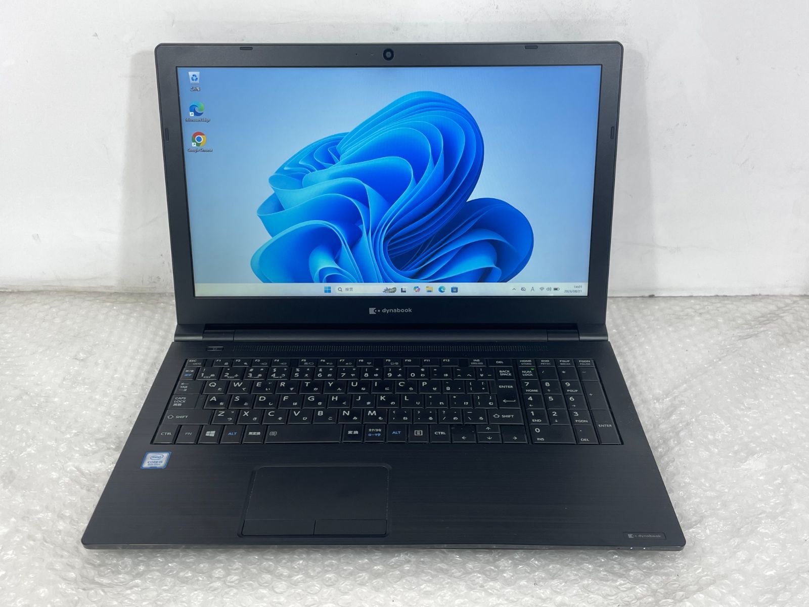 dynabook EZ35/PB i5-8265U/8GB/500GB HDD/Windows11/15.6型 液晶光もれ キープリントハゲ 7,200円