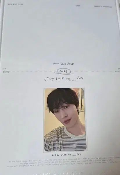 アン・ヒョソプ(AHN HYOSEOP) 2026 シーグリ シーズングリーティング 11,229円