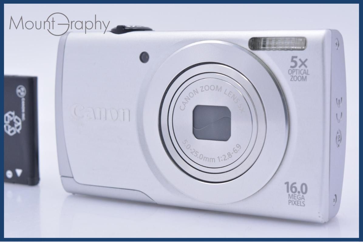 【動作保証】 キヤノン Canon PowerShot A2600 5x バッテリー付 同梱無料 #am9685