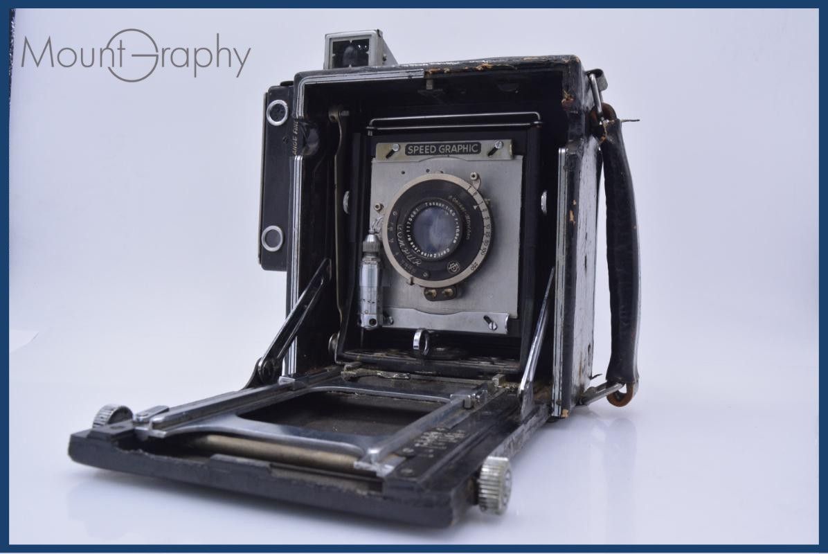 難あり グラフレックス GRAFLEX SPEED GRAPHIC KALART SYNCHRONIZED RANGE FINDER 10.5cm F4.5 同梱無料 #yk10043