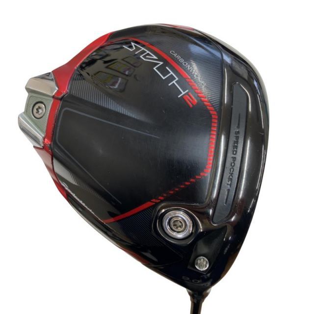 【中古】 テーラーメイド STEALTH2 9° ドライバー DR TENSEI RED TM50(STEALTH DR) (フレックスS) メンズ 男性用 右利き 右用 Cランク ゴルフクラブ