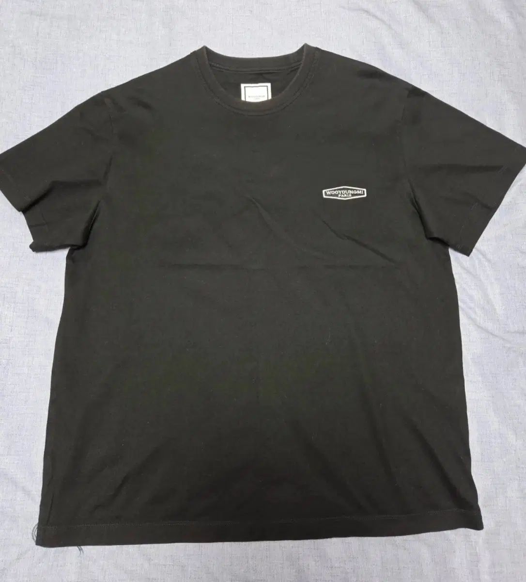 正規品 ウーヨンミ(WOOYOUNGMI) パリ ブラック 半袖Tシャツ 46