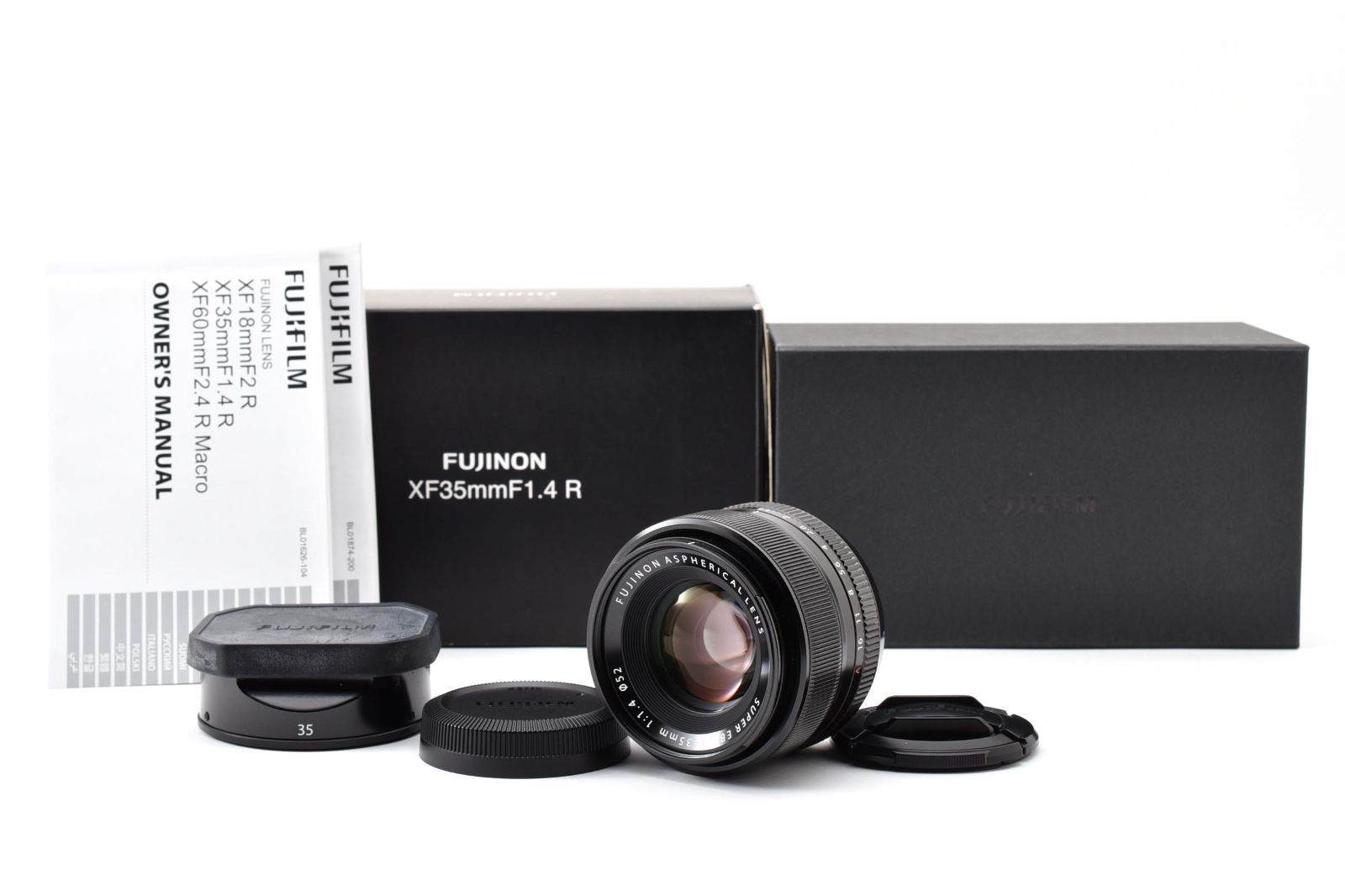 FUJIFILM Fuji Fujinon SUPER EBC XF 35mm f/1.4 R Aspherical 富士フィルム フジ 単焦点レンズ ミラーレス 箱付