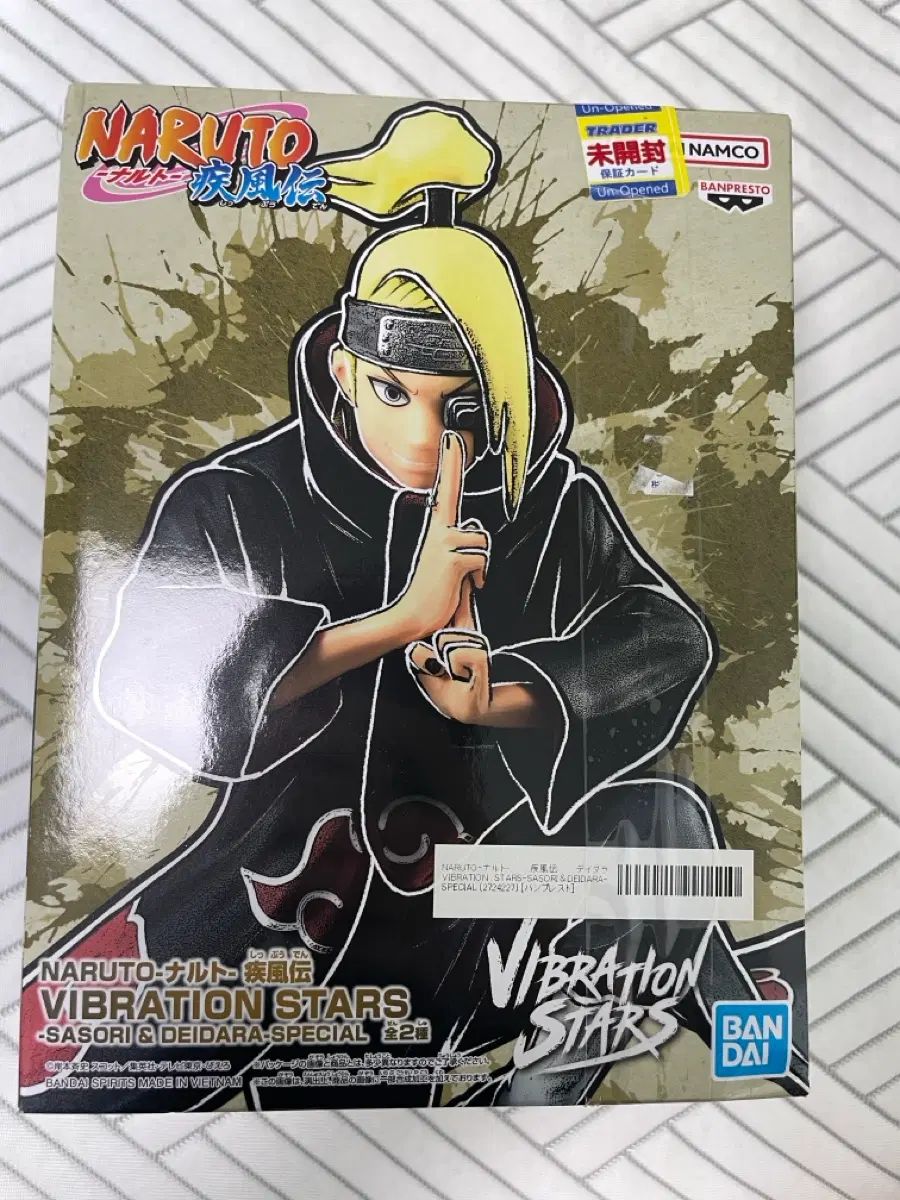NARUTO -ナルト- 疾風伝 バイブレーション スターズ デイダラ フィギュア