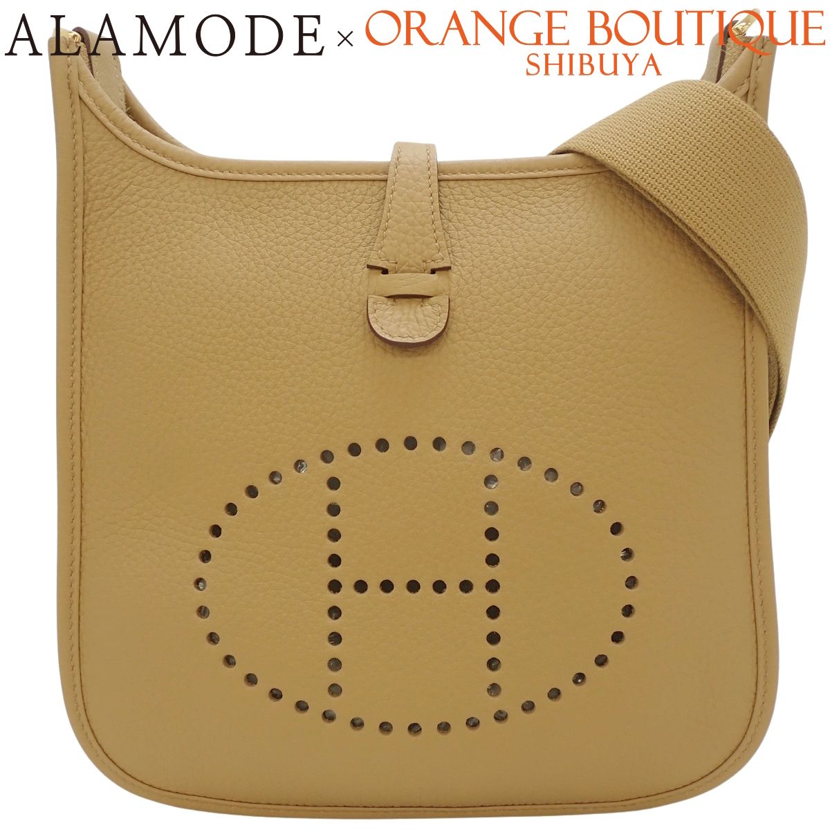 HERMES(エルメス) エブリン3 23 ビスキュイ ベージュ トリヨンクレマンス ゴールド金具 K刻印 ショルダーバッグ 肩掛け 斜め掛け エヴリン レディース 40802215409【アラモード】 355,875円