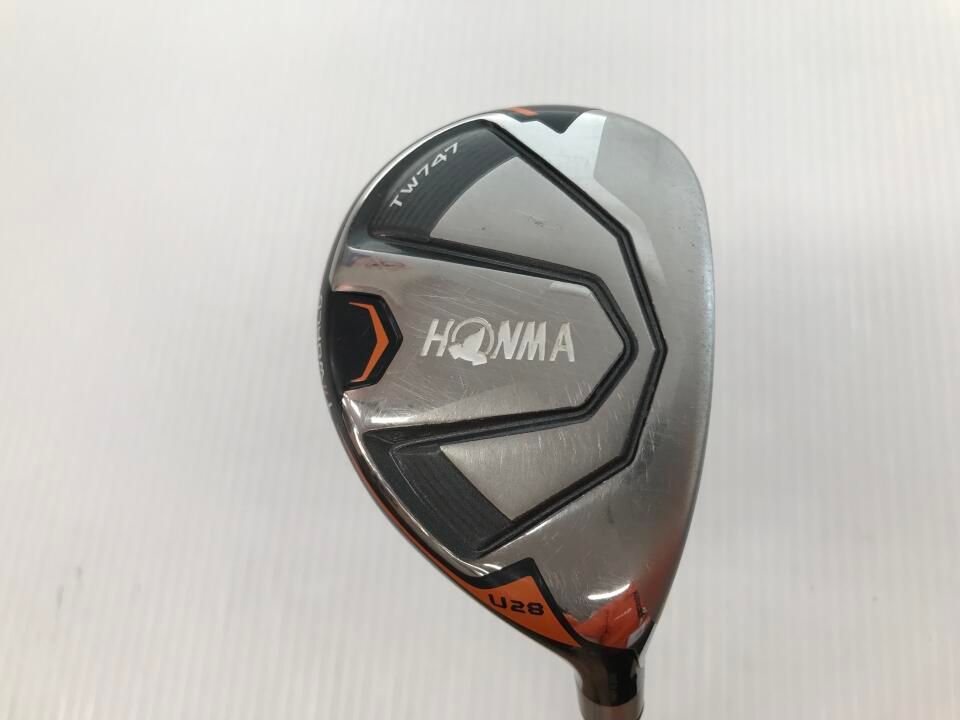 ホンマゴルフ　TOUR WORLD TW747　28度　VIZARD For TW747　ユーティリティ　中古【最短即日発送】