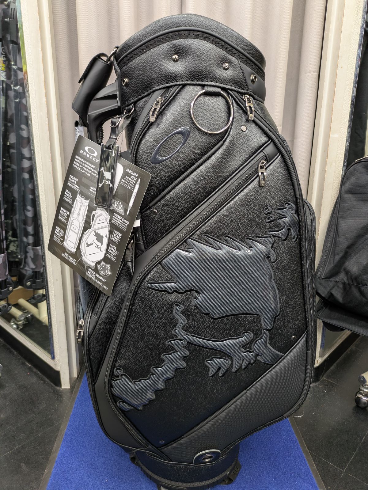 CB葛西【新品】オークリー　カートキャディバック　Skull Golf Bag 18.0　ブラック　2025（葛西店）