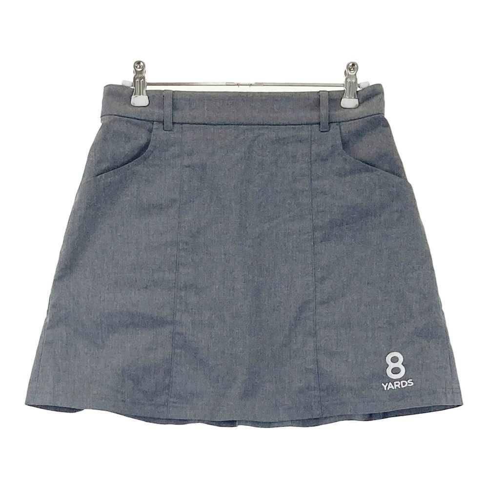 【美品】8YARDS ゴルフスカート グレー Mサイズ サイズ：M 8YARDS ハチヤーズ スカート グレー系 [240101758773