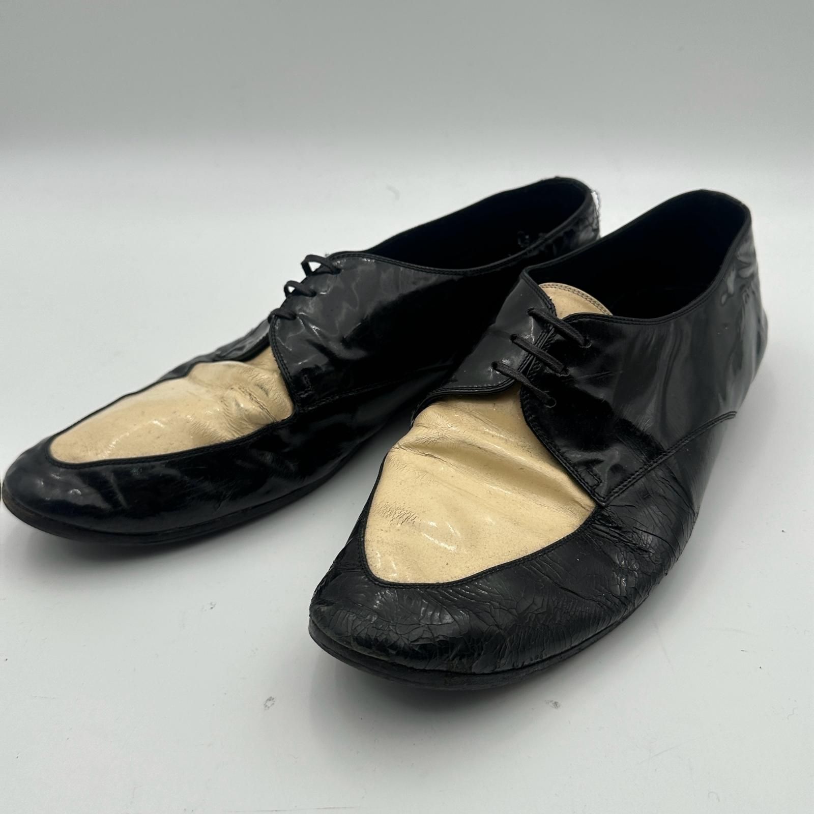Dior 2006 SKA MODS 2tone shoes エディ期 モッズ ツートン シューズ ディオール ブラック 44 29cm （21161M） 14,454円