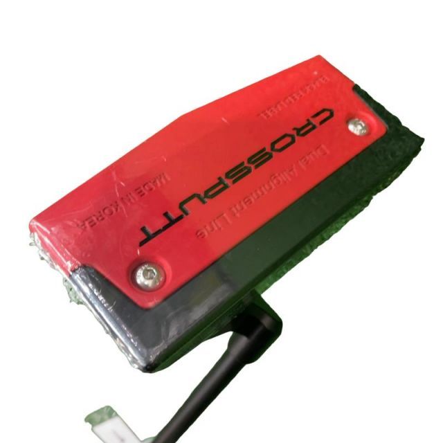 【中古】 CROSSPUTT CROSSPUTT RED BLACK LABEL(レッド) 34インチ パター PT スチール (フレックスその他) メンズ 男性用 右利き 右用 Nランク ゴルフクラブ