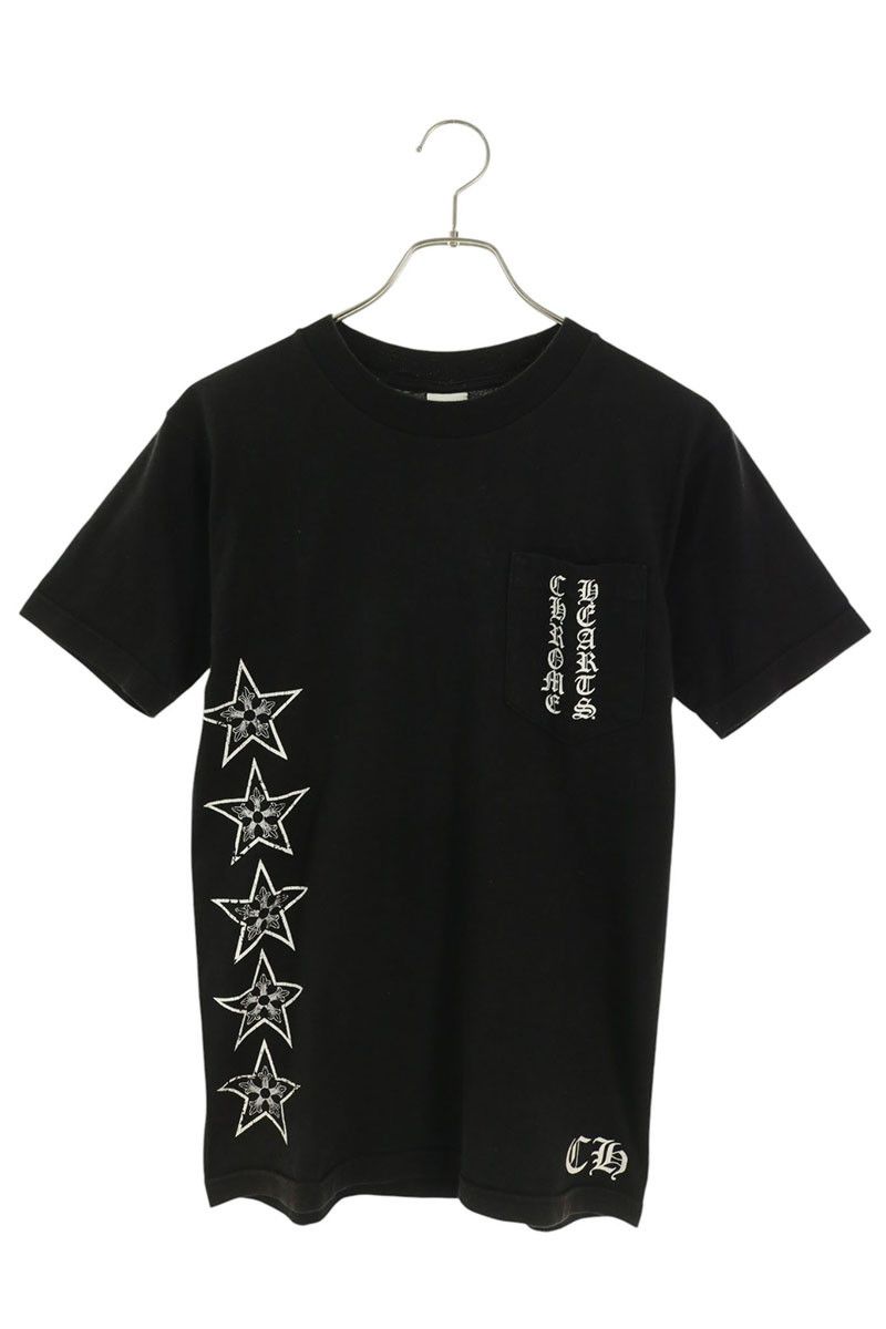 クロムハーツ CH T-SHRT/2 TバーロゴバックプリントTシャツ メンズ S