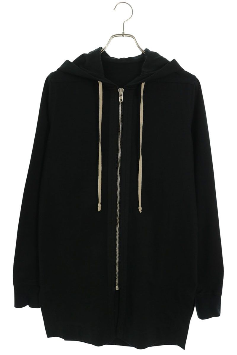 リックオウエンス 15AW RU15F7288-BA ヘビーウェイトジップアップパーカー メンズ M