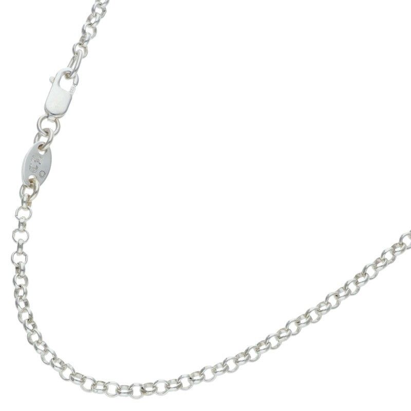クロムハーツ NECKCHAIN R18/ロールチェーン18inch シルバーネックレス メンズ 18inch