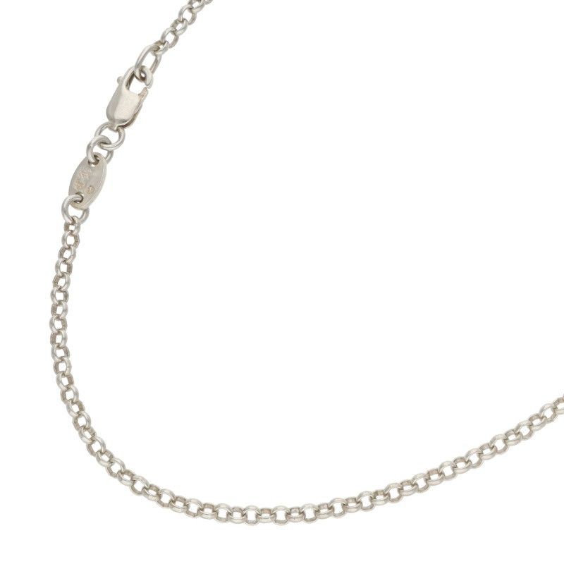 クロムハーツ NECKCHAIN R16/ロールチェーン16inch シルバーネックレス メンズ 16inch