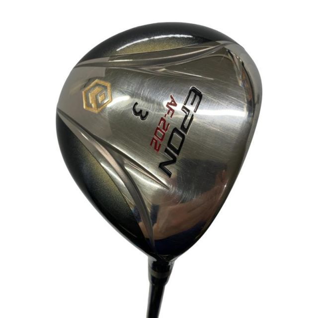 【中古】 エポンゴルフ株式会社 EPON AF-202 3W フェアウェイウッド FW 純正特注シャフト (フレックスX) メンズ 男性用 右利き 右用 Cランク ゴルフクラブ 9,436円