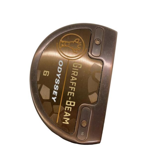 【中古】 オデッセイ GIRAFFE-BEAM #6 33インチ パター PT STROKE LAB 90 スチール (フレックスその他) メンズ 男性用 右利き 右用 Cランク ゴルフクラブ