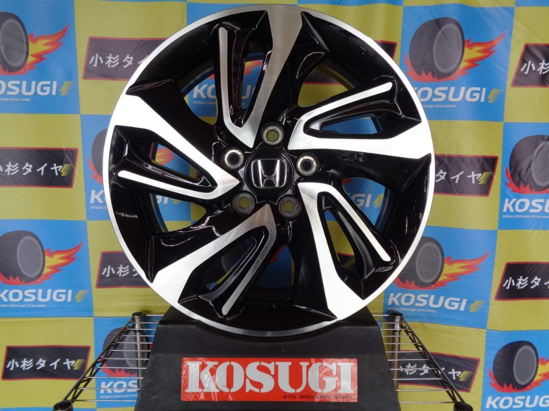 ホンダ　RP系　ステップワゴン　スパーダ純正　17インチ　中古ホイール　4本セット　6J　5H114.3　+50　atsugiM275