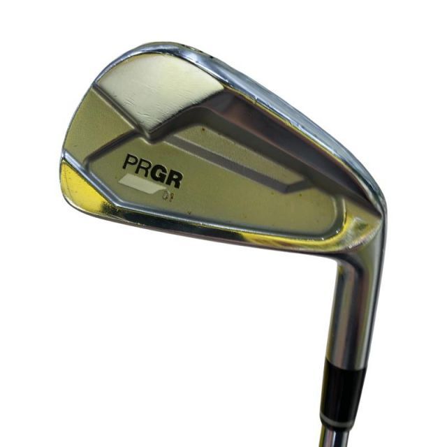 【中古】 プロギア PRGR 01(2023) #5 単品アイアン LI NS PRO MODUS3 TOUR105 (フレックスS) メンズ 男性用 右利き 右用 Cランク ゴルフクラブ