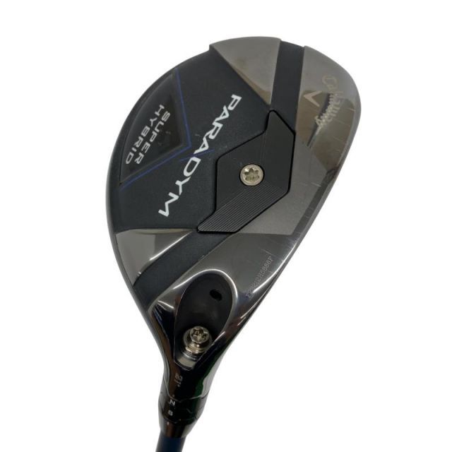 【中古】 キャロウェイ PARADYM SUPER HYBRID 21° ユーティリティ UT VENTUS TR 5 for CW(PARADYM UT) (フレックスS) メンズ 男性用 右利き 右用 Cランク ゴルフクラブ