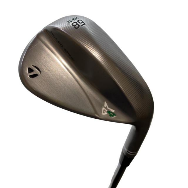 【中古】 テーラーメイド Taylor Made MILLED GRIND 4 58°/12° ウェッジ WG NS PRO MODUS3 TOUR105 (フレックスS) メンズ 男性用 右利き 右用 Cランク ゴルフクラブ
