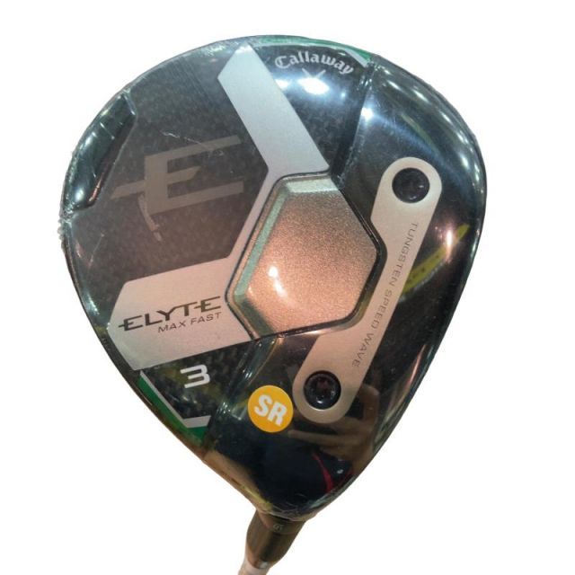 【中古】 キャロウェイ ELYTE MAX FAST 3W フェアウェイウッド FW LIN-Q GREEN 40 for CW(ELYTE FW) (フレックスSR) メンズ 男性用 右利き 右用 Nランク ゴルフクラブ