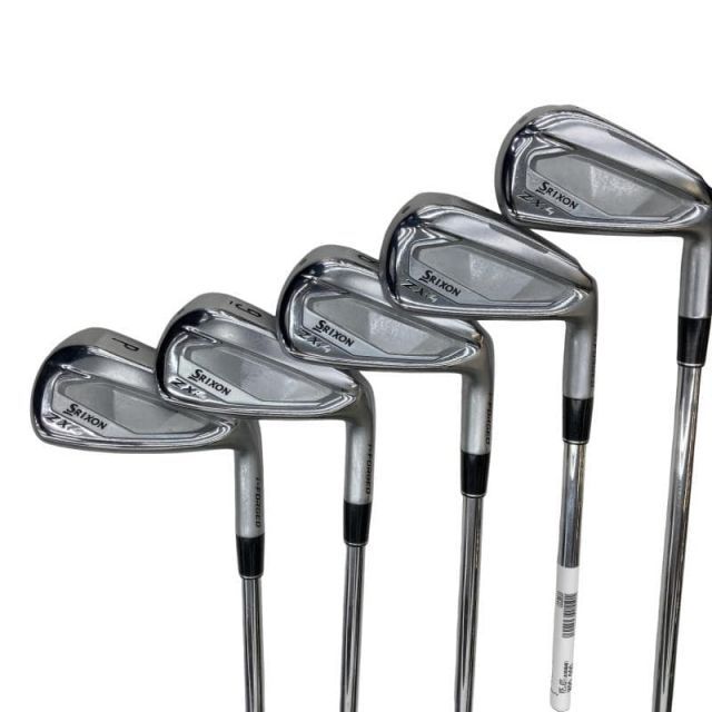 【中古】 ダンロップ SRIXON ZXi4 5S アイアンセット IR NS PRO 950GH neo (フレックスS) メンズ 男性用 右利き 右用 Cランク ゴルフクラブ