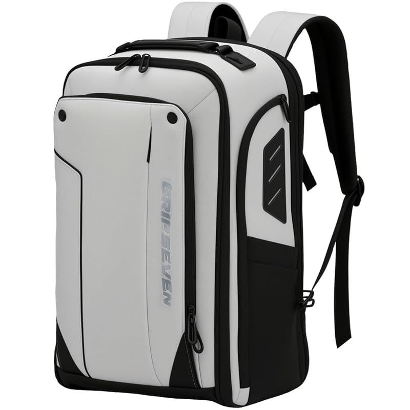 【新品】 [ABIBA] リュック 弁当入れ メンズ ビジネスリュック 通学 リュックサック スクエア 大容量 PC 通学 通勤 出張 高校生 黒 型崩れ防止 (グレー)