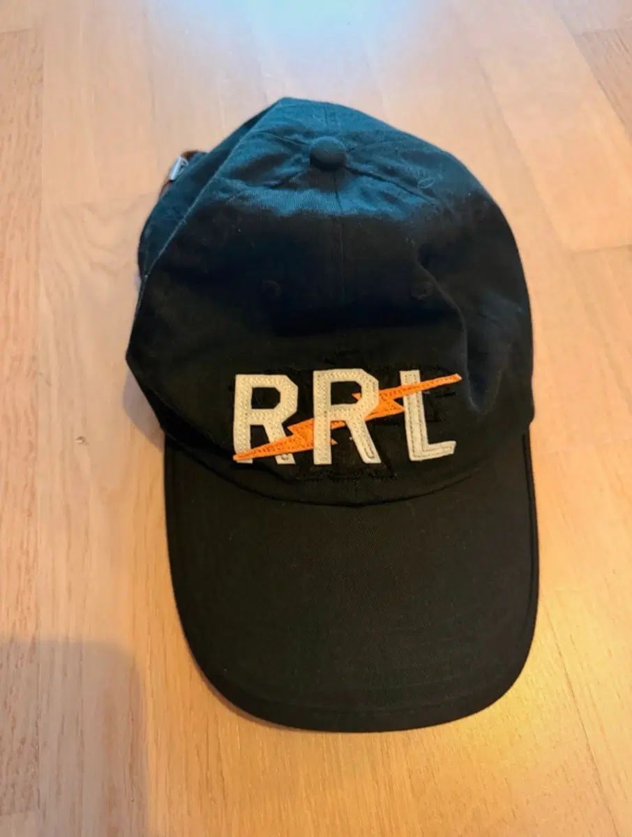 RRA ダブルアールエル ライトニング ロゴ ベースボールキャップ ブラック