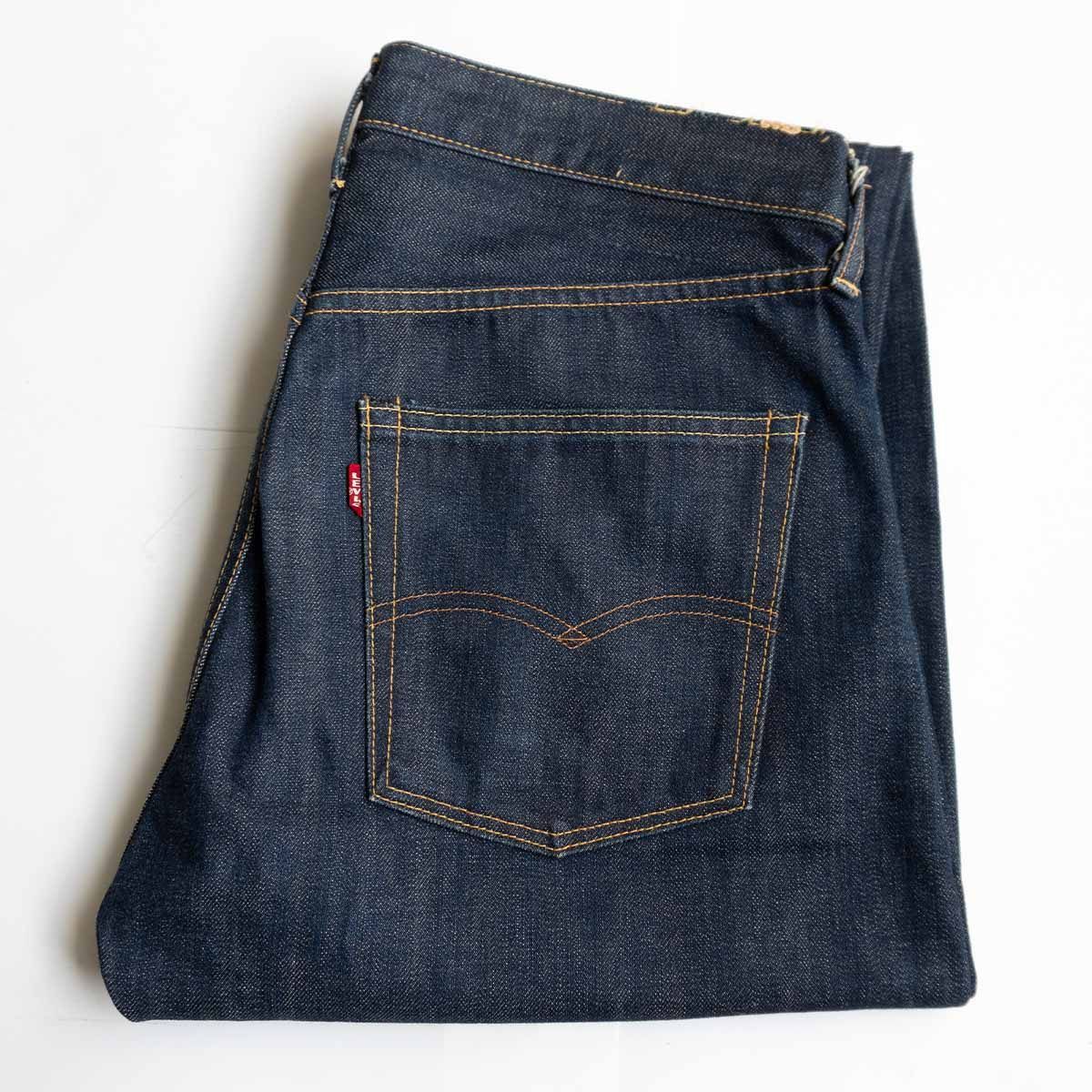 【雰囲気抜群】 LEVI'S VINTAGE CLOTHING【 66501 / 501XX ビッグE デニムパンツ 】34 旧日本製 リーバイス wl 26080530