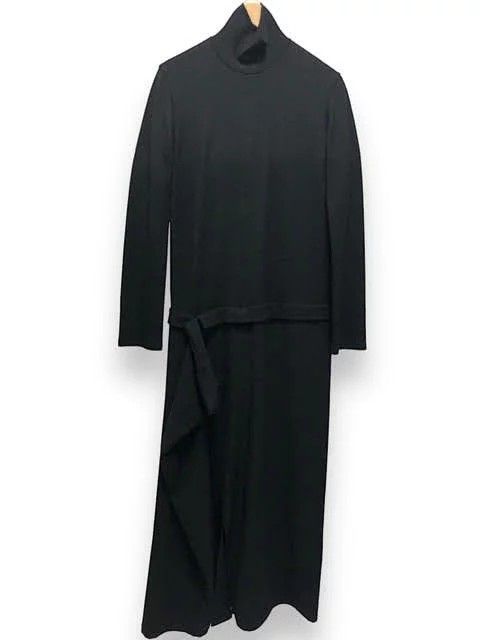 Yohji Yamamoto/ヨウジヤマモト/ウールマキシ丈ハイゲージニット/ブラック/サイズ2/レディース/RS2878