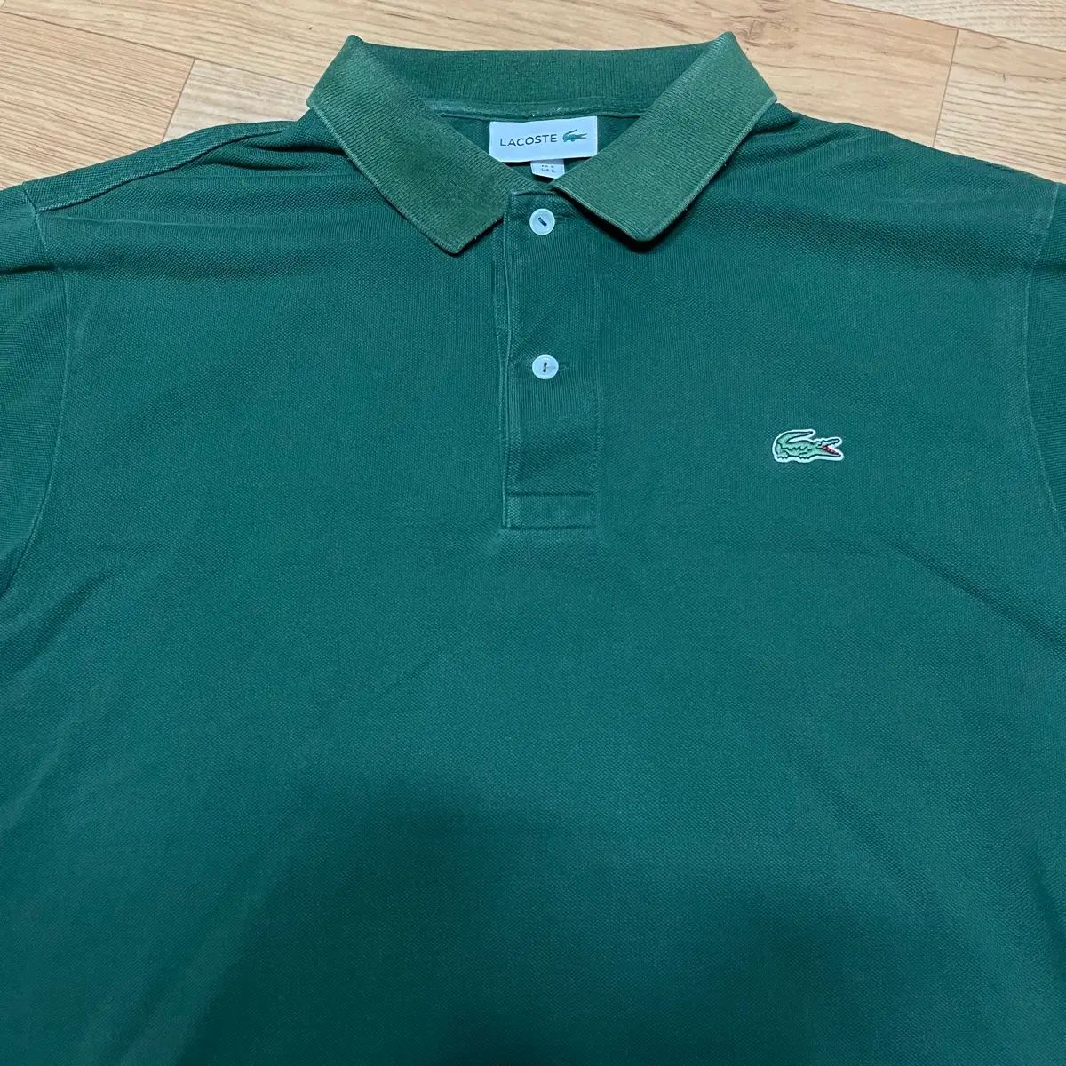 LACOSTE ラコステ カラーTシャツ フレンチレギュラーフィット グリーン 105サイズ (5サイズ) 7,290円