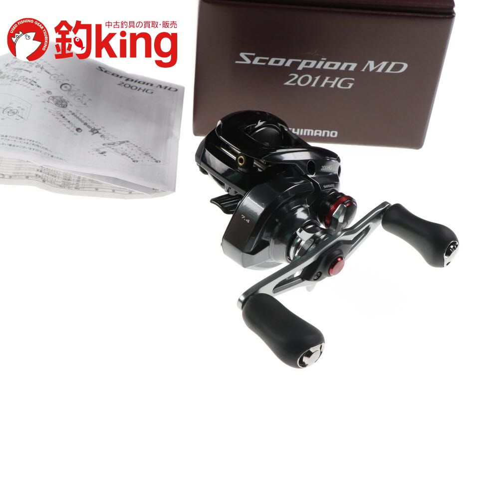 【中古/極上品】 シマノ 24 スコーピオンMD 201HG /I228M ロッド リール ルアー 中古