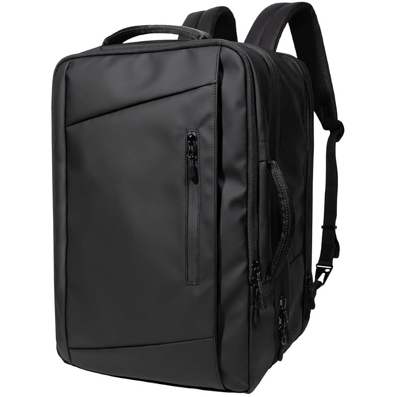 【新品】 [EXCITECH Biz] ビジネスリュック 登山リュック 防水 止水ファスナー 撥水加工 ビジネスバッグ 39L 大容量 2way マチ拡張 17インチ PC 通勤 バックパック 出張 旅行 メンズ ギフト プレゼント