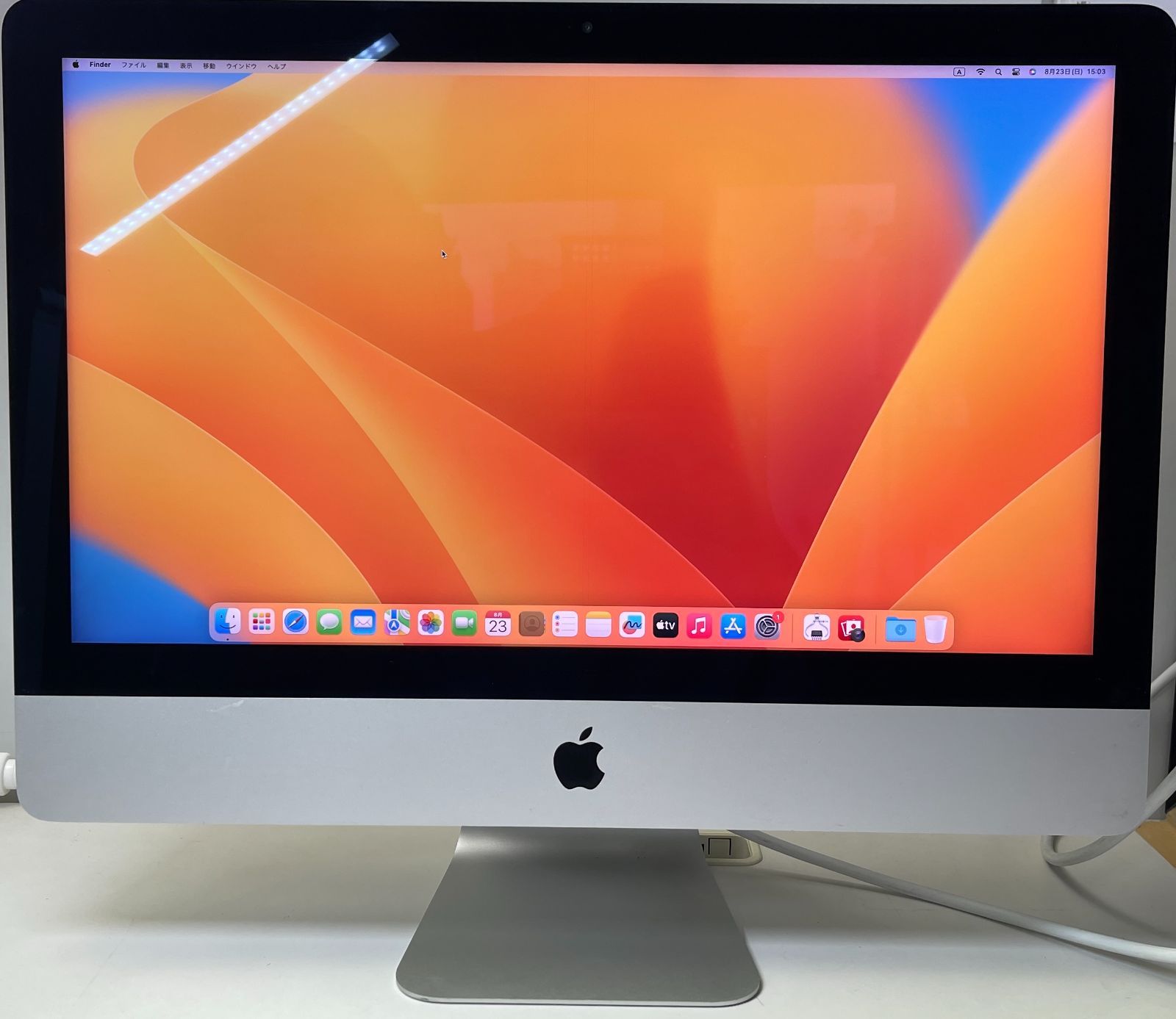 【ジャンク】iMac Retina 4K 21.5インチ 2017 Core i5 3.4GHz シルバー 五10139