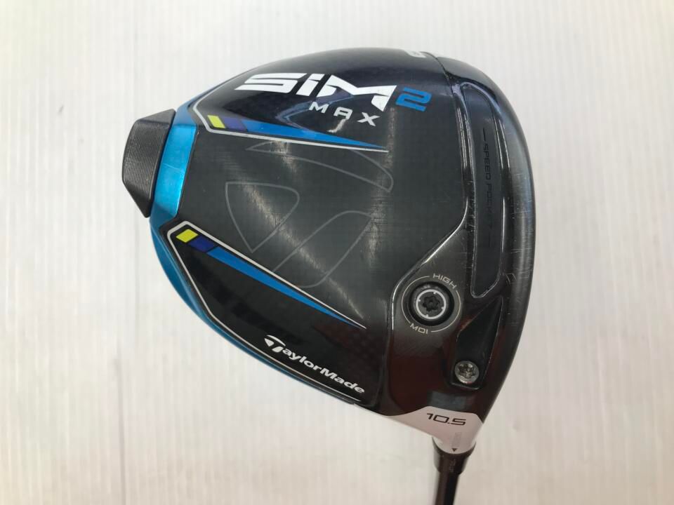 テーラーメイド　SIM2 MAX　10.5度　Diamana BLUE TM 50　Sフレックス　ドライバー　中古【最短即日発送】