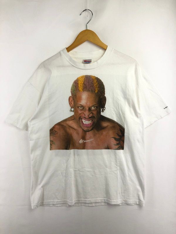 【中古品】 HANES ヘインズ DENNIS RODMAN GET DUNLOP T-SHIRT デニス ロッドマン ショートスリーブ Tシャツ トップス 【146-260823-rt-04-tagh】 32,175円