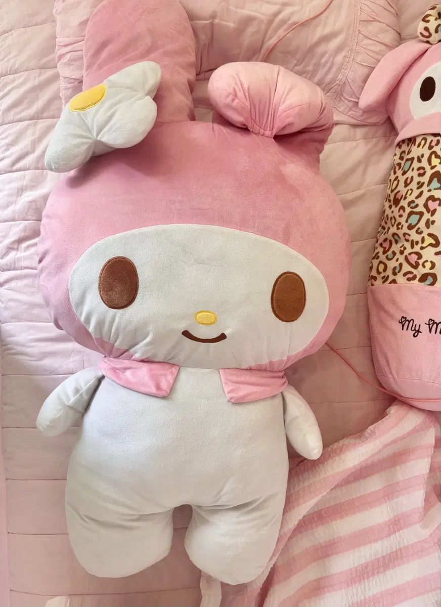 姫ギャルピンター깔 방꾸 고전 大型 100cm My Melody ぬいぐるみ