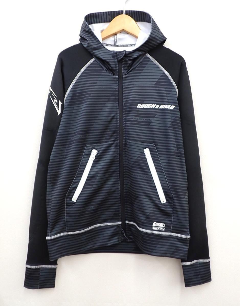 ★10013☆ROUGH&ROAD ラフアンドロード RR7554 アーマーフーディ パッド付 M 6,480円