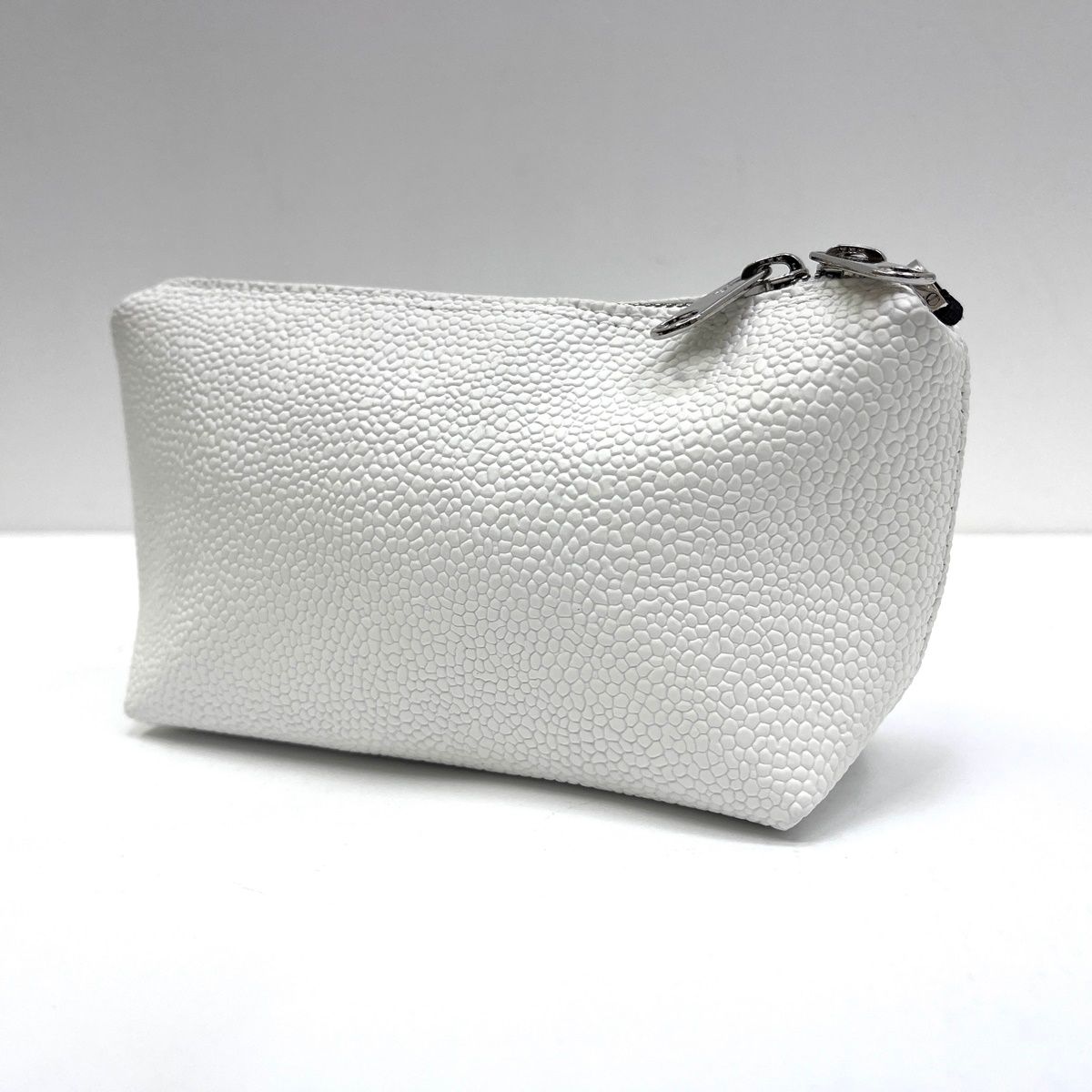 【加古川店】 中古 Herve Chapelier | エルベ・シャプリエ その他バッグ リュクス スクエアポーチ 8637G ホワイト 【121】