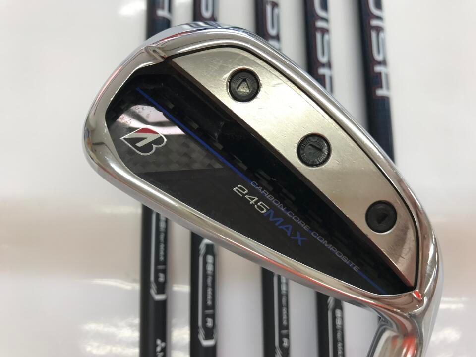 ブリヂストン　245MAX　VANQUISH BSi for MAX　Rフレックス　アイアンセット　中古　ゴルフドゥ！柏店【最短即日発送】 49,667円